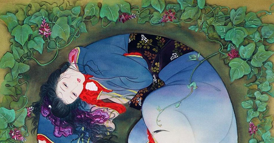 Reaching the Pinnacle of Beauty and Ephemeral, Nihonga