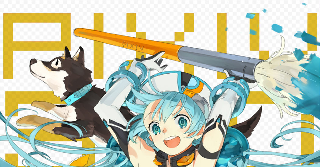 pixiv Turned 8 Today! pixiv-tan Collection! (pixiv 8th Anniversary)