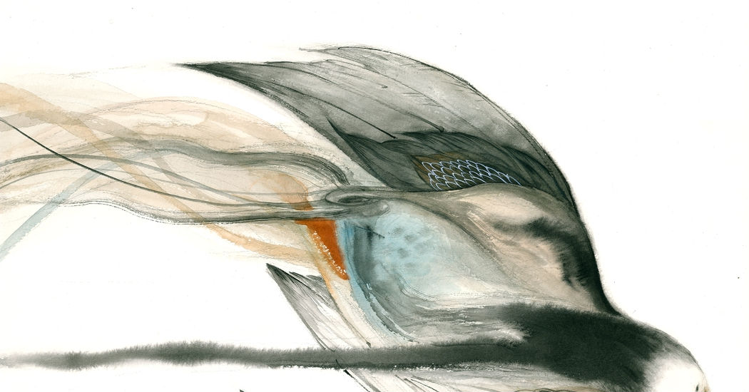 India-ink paintings!