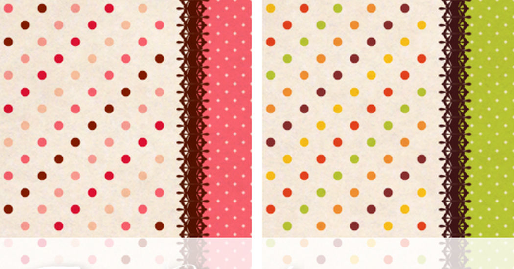 Materials: Polka dots!