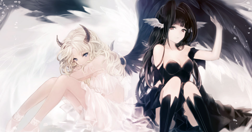 Which one of these girls charm you the most? Female Angels VS Female Devils