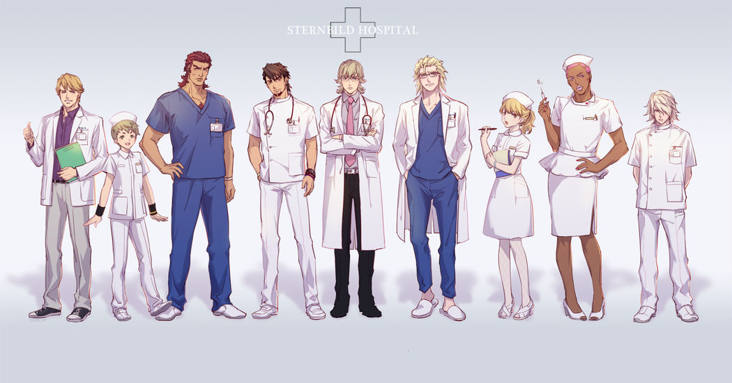 I want you to examine my heart♡ Illustrations of Doctors
