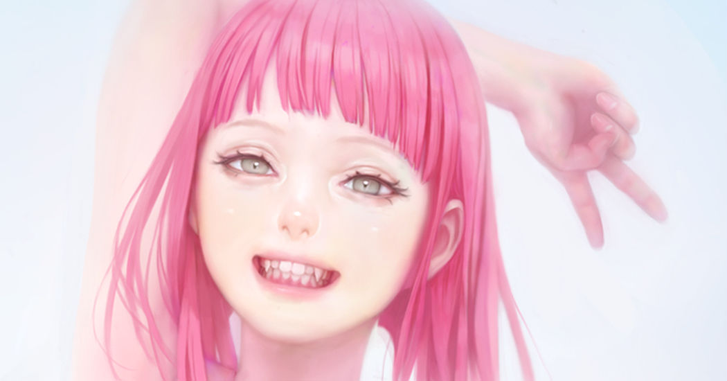 A glimpse of your mouth♡ Double Teeth Illustrations