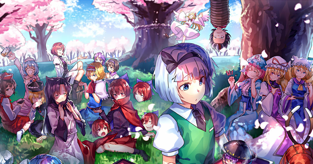 Spending this moment with my favorite people. Hanami