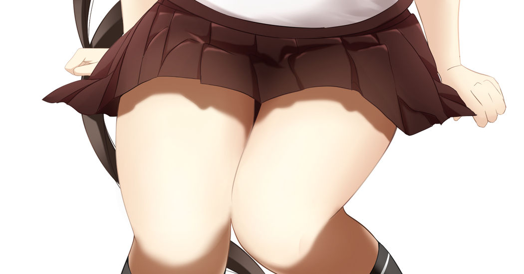 Smooth and Plump! Illustrations of Attractive Thighs