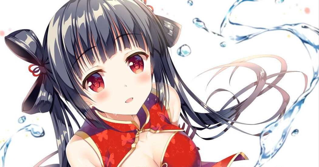チャイナドレスを描いたイラスト特集 , 色っぽすぎる大胆