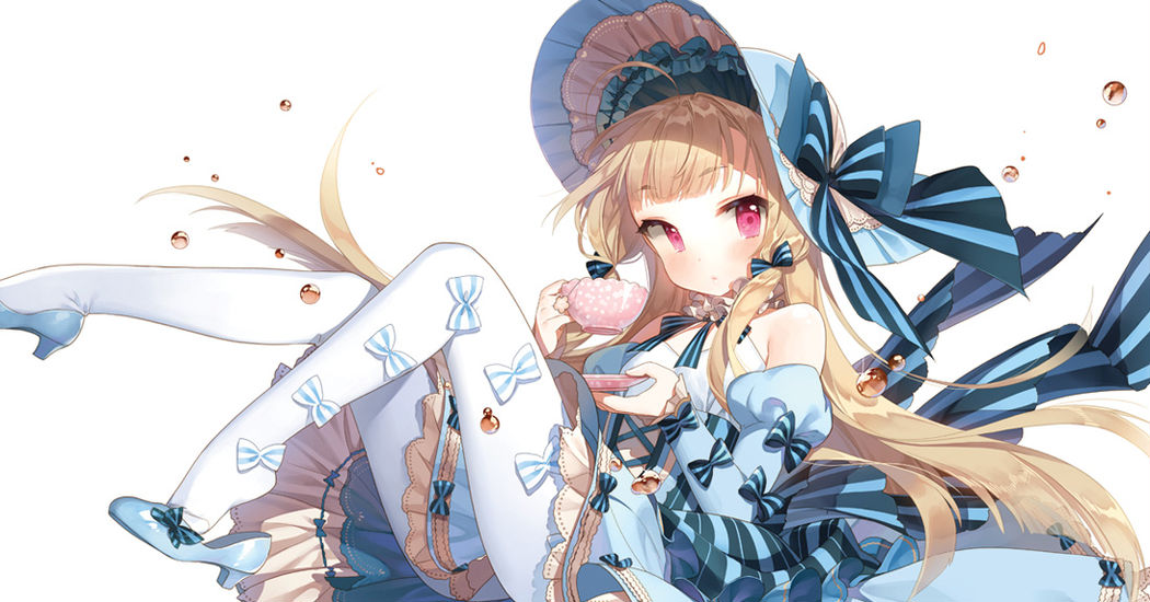 Sweet Like Sugar♡ Illustrations Featuring White Tights
