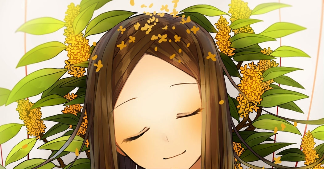 Drawings of Fragrant Olive - The scent of gold.