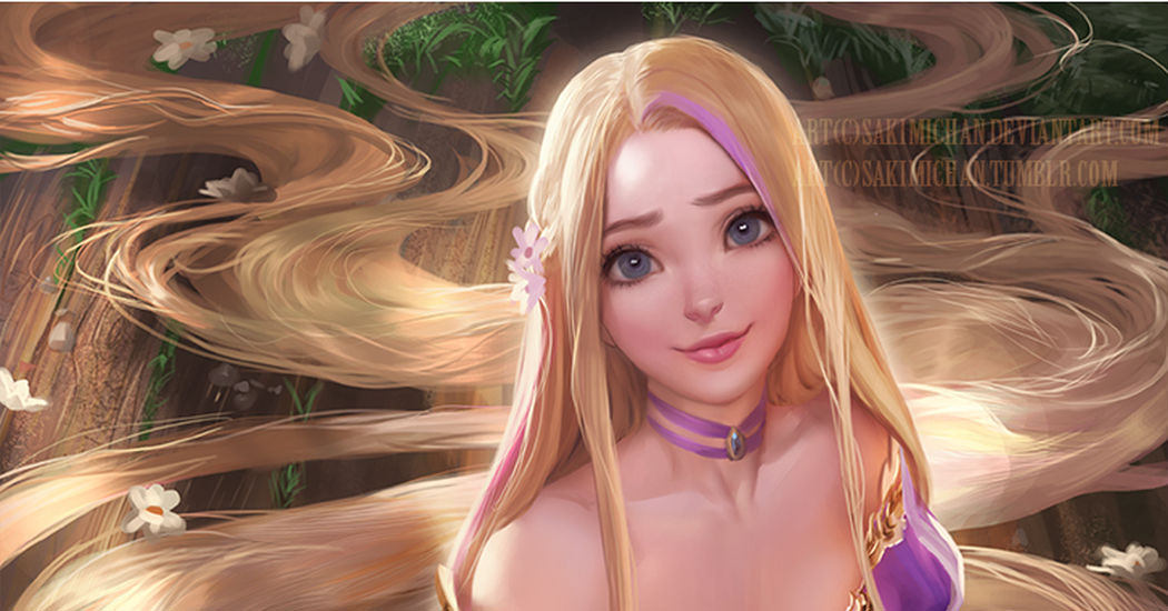Take me out of this tower♡ Rapunzel Illustrations
