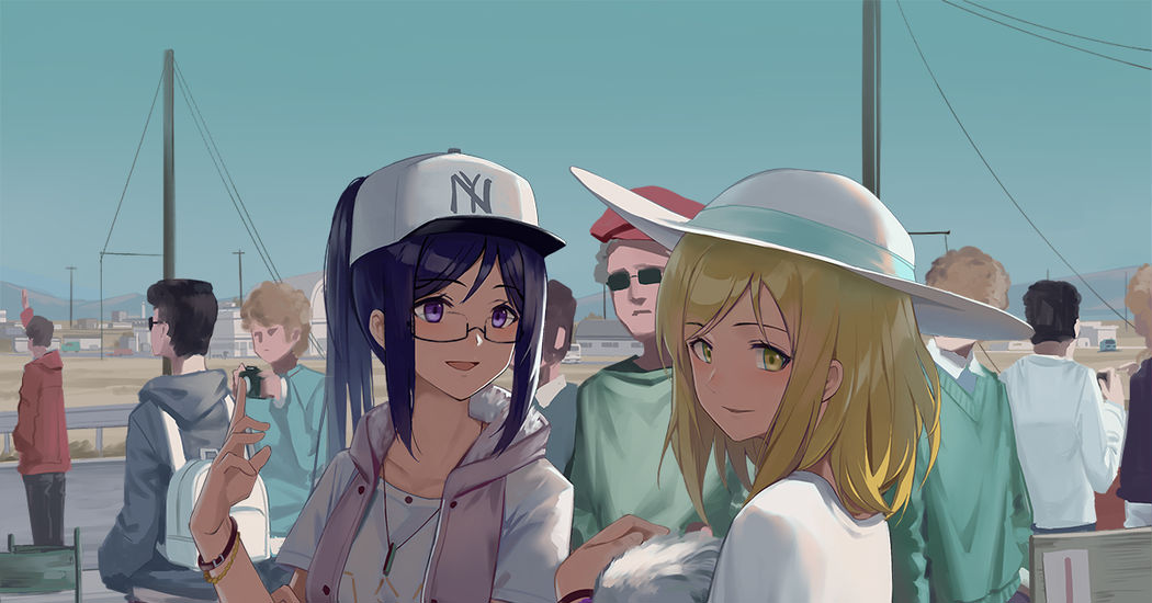 Feel your heart throb at the sight of your favorite girls’ true faces. Catch glimpses of their daily lives through drawings by Genzo Kurousa (幻像黒兎).