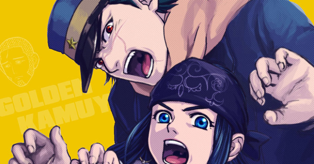 Search for the hidden gold! "Golden Kamuy" Fan-art