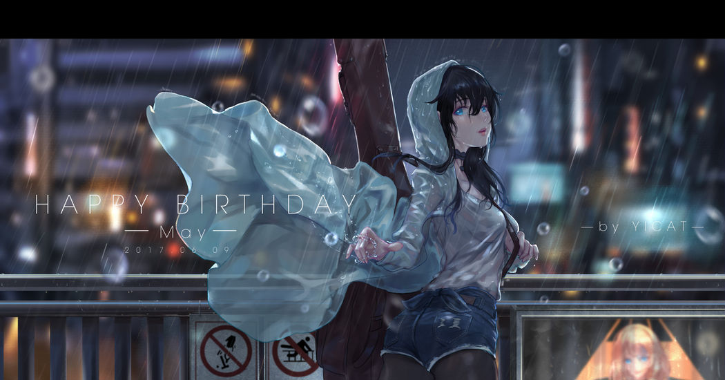 Super beautiful legs! Black tights x Short Pants Illustrations