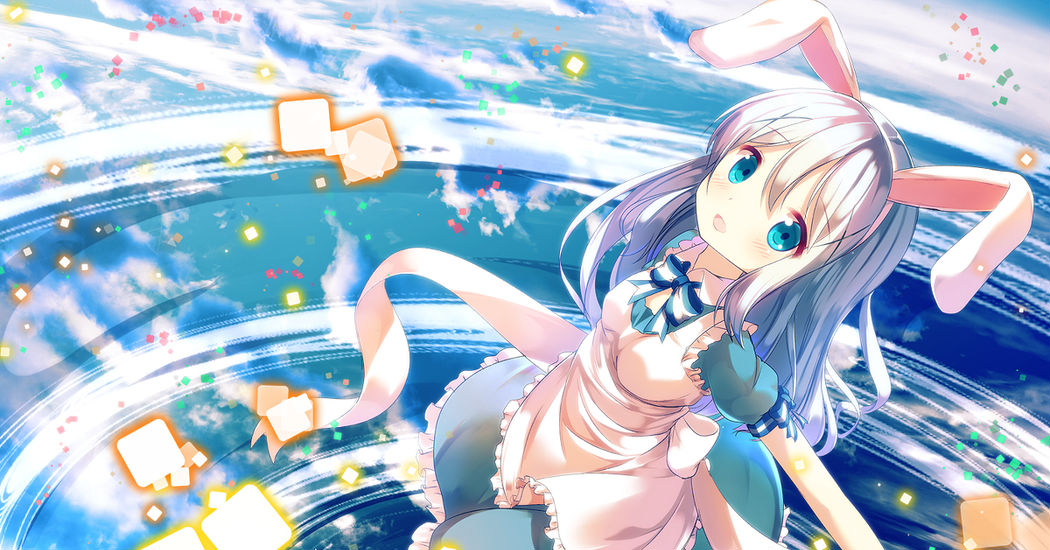 You're so cute, I want to protect you ♡ Rabbit-eared Girls