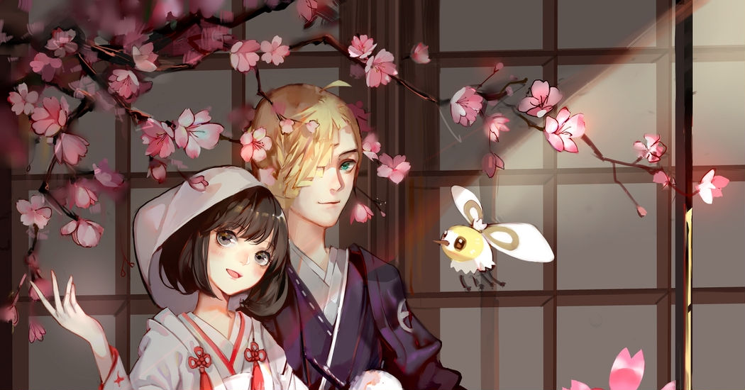 My white attire is the proof of my oath. Shiromuku Illustration Series