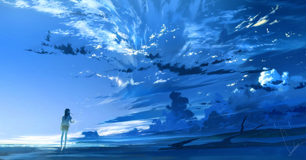 Breath taking blue, blue, blue! Shocking Blue Illustrations