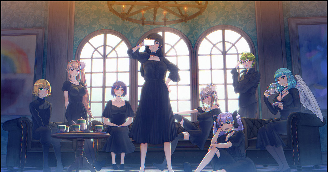 You too can be a virtual YouTuber!? "Nijisanji" Illustrations