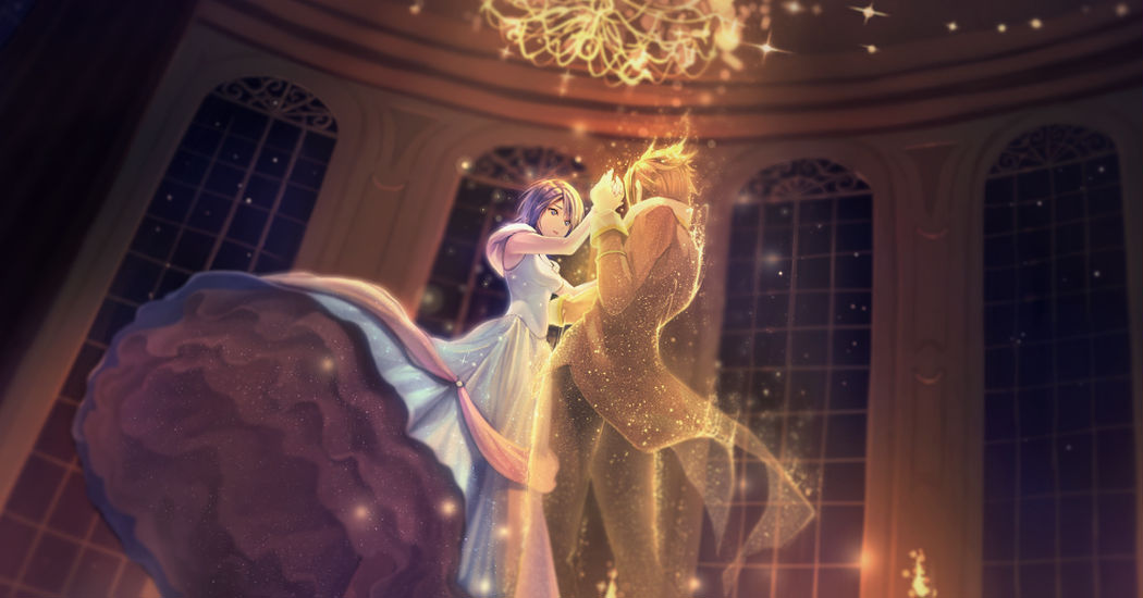 A dreamlike moment. Would you do me the honor of a dance tonight?