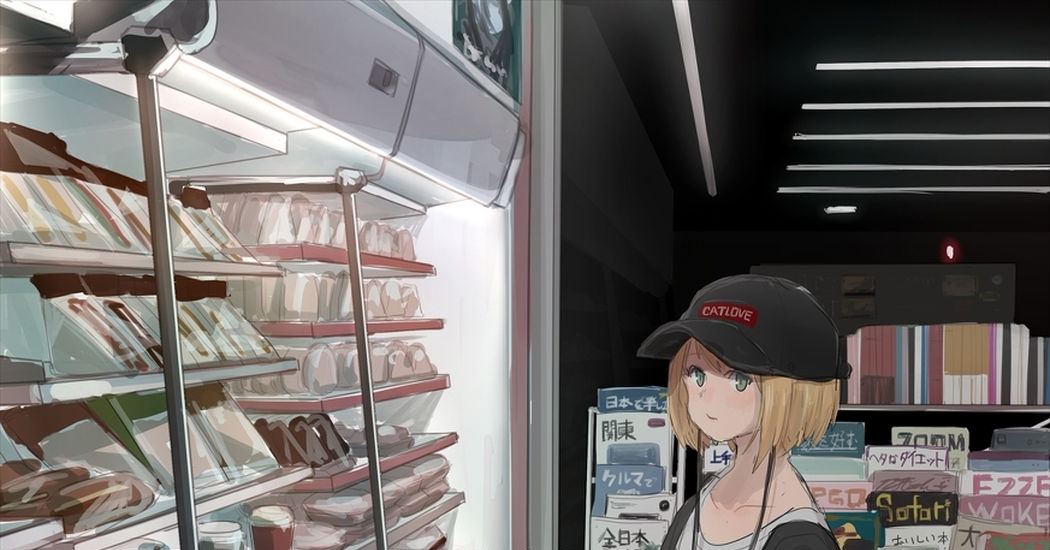 Drawings That Will Make You Want to Go to the Convenience Store - Just a quick stop.