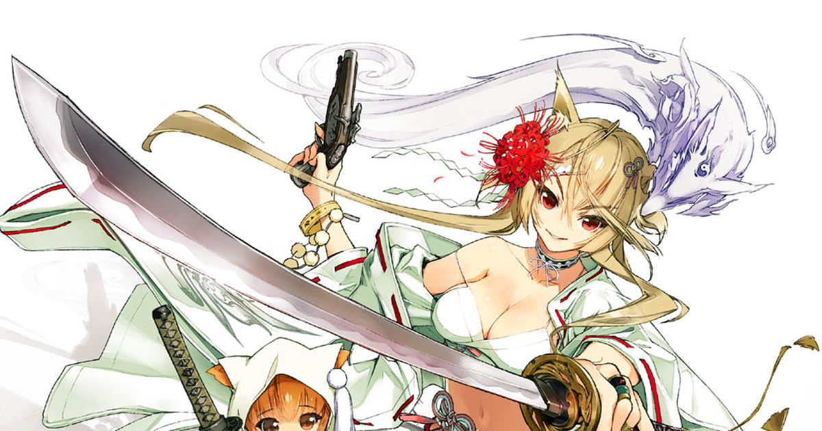 画像 女の子 和風 刀 イラスト かっこいい