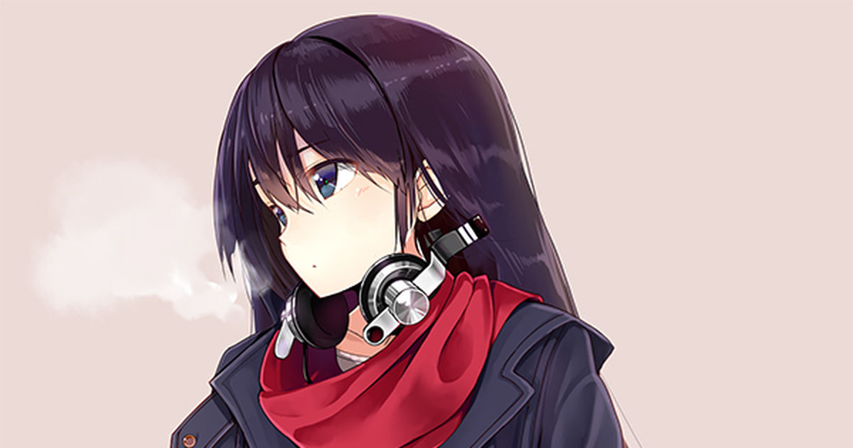 元のコート 冬 イラスト 女の子 無料イラスト集