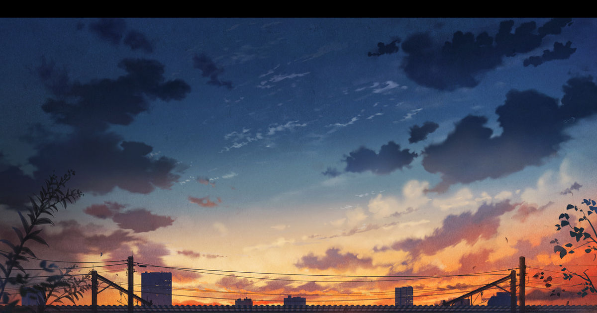 動物画像無料 新着夕焼け 空 イラスト 動物画像無料 新着夕焼け 空 イラスト