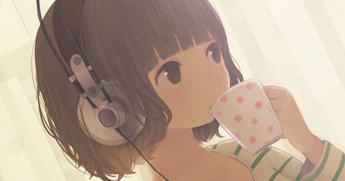 Headphones Wearing Girls Pixivision