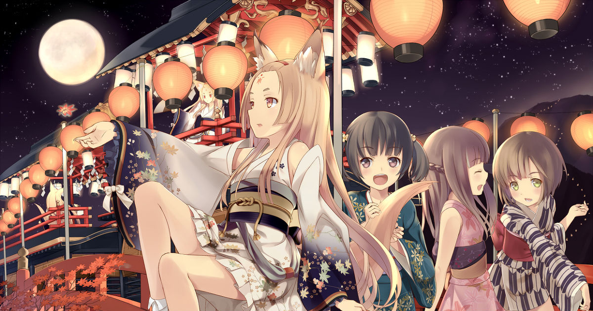 提灯のイラスト特集 闇を灯す幻想的な光 Pixivision 提灯のイラスト特集 闇を灯す幻想的な光 Pixivision
