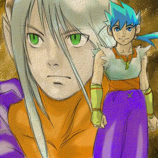 ブレスオブファイア 4 うつろわざるもの IV 複製画 額装アート BOF