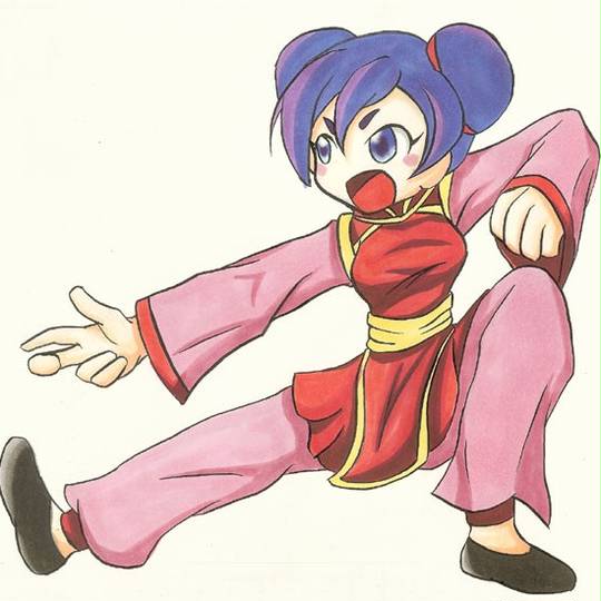 ニューパルサー　功夫淑女 カンフーレディ　レキオ　ピンバッジ ニューパルサー 功夫淑女 カンフーレディ レキオ ピンバッジ