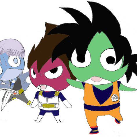 569,ワンピース　ドラゴンボール　ナルト　ケロロ軍曹 Dragon Ball × One Piece × NARUTO 無敵の3×3フィギュア 10個