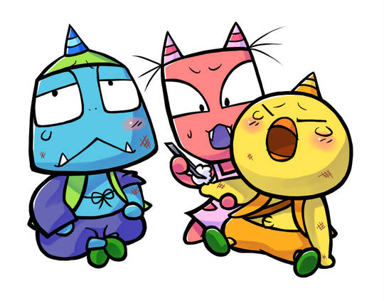 子鬼トリオ こおにとりお とは ピクシブ百科事典