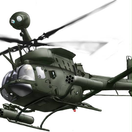 brickmania製OH-58Dカイオワ ウォリア