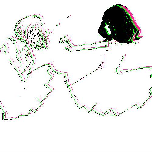 突き放す