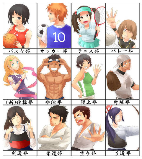 運動部 うんどうぶ とは ピクシブ百科事典