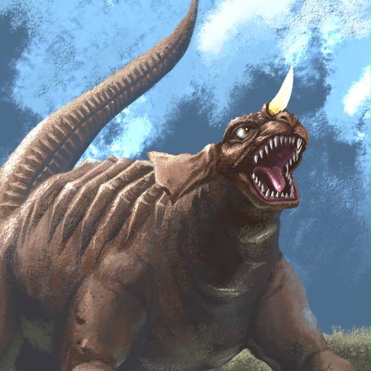 マルサン ◇バラゴン◇ 怪獣総進撃 円谷英二 東宝 バラゴン (ばらごん