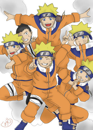 影分身の術 Naruto かげぶんしんのじゅつ とは ピクシブ百科事典