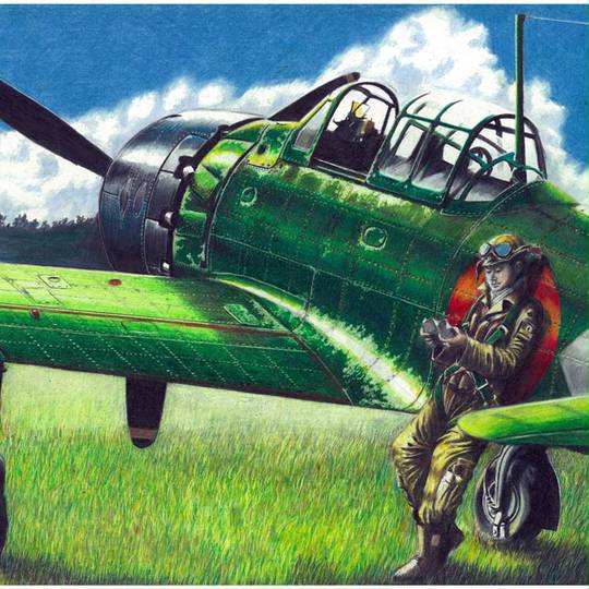 日本 軍歌】ラバウル海軍航空隊/Rabauru kaigun kōkū-tai （Imperial