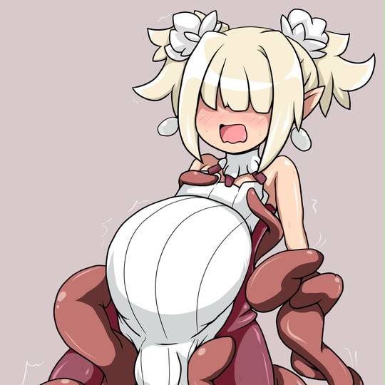 stomach bulge is