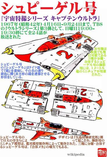 キャプテンウルトラ シュピーゲル号&救急輸送船 キット