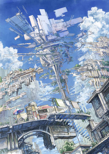 空中都市 くうちゅうとし とは ピクシブ百科事典