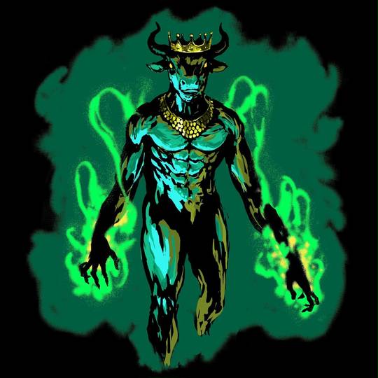 モレク神 IzFACT 「堕天使・悪魔」モロク／Moloch イラスト＆解説 別名