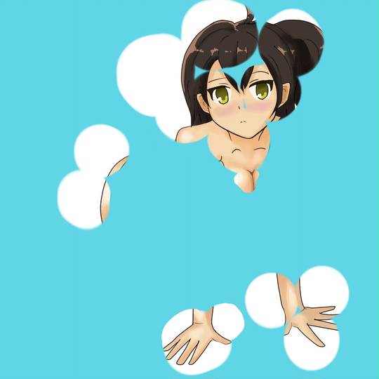 ジュニアアイドル　剥ぎコラ ちょっとエロいソシャゲ画像 (R18)ガールフレンド（仮） 剥ぎコラエロ画像【１９】
