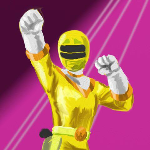 「超力戦隊オーレンジャー」より超力変身シリーズの【女戦士オーイエロー】 超力戦隊オーレンジャー」より超力変身シリーズの【女戦士オー