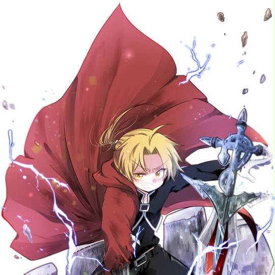 D-12（セル画・原画）鋼の錬金術師（はがねのれんきんじゅつ