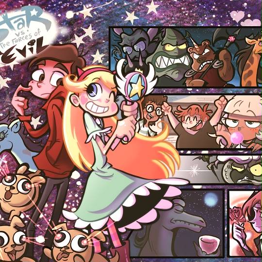 悪魔バスタースターバタフライ　アメコミリーフ 悪魔バスタースターバタフライ アメコミリーフ