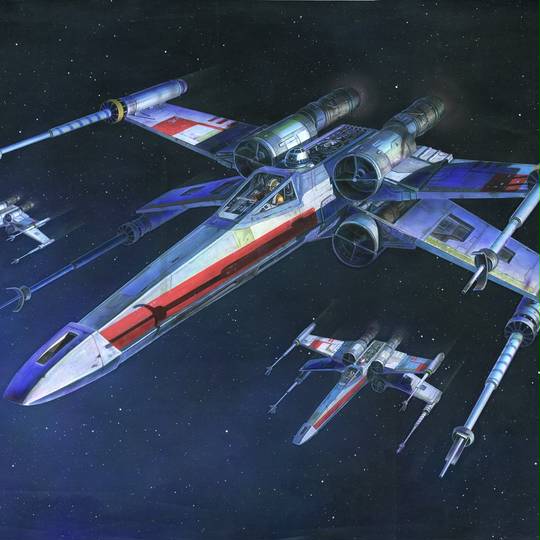 Xウィング（伝説のアイコン社製） 破損有り】ICONS/アイコン社 スター・ウォーズ X-WING FIGHTER/X