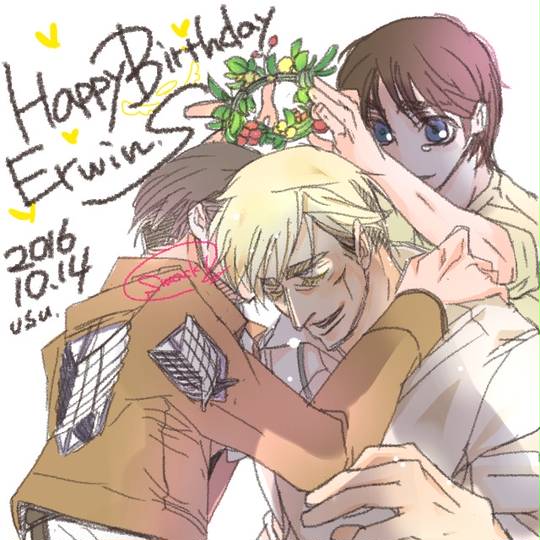 エルヴィン団長誕 えるゔぃんだんちょうたん とは ピクシブ百科事典