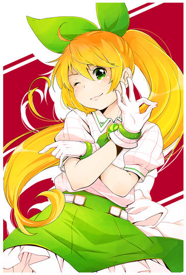 オレンジ髪ポニーテール おれんじがみぽにーてーる とは ピクシブ百科事典