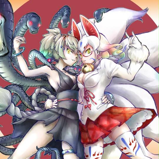 キュウビキツネ けものフレンズ きゅうびきつね とは ピクシブ百科事典