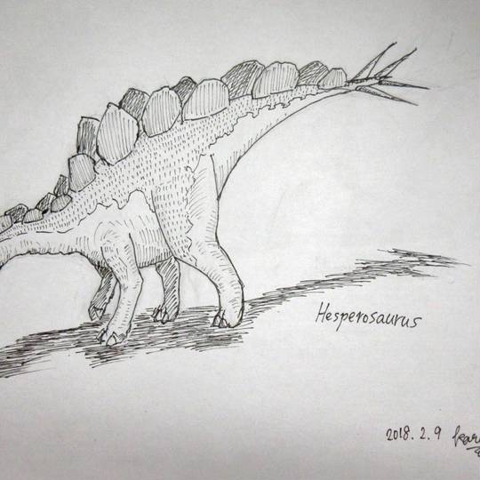 ヘスペロサウルス へすぺろさうるす とは ピクシブ百科事典